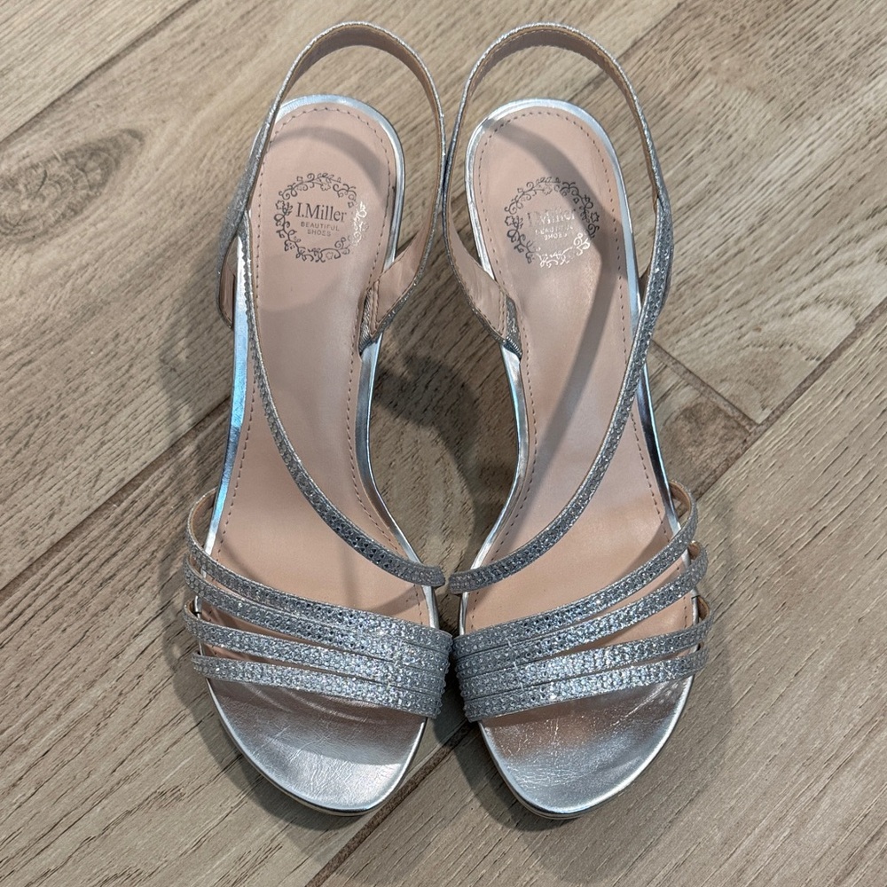 I. Miller slingback sandals